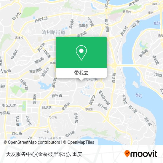 天友服务中心(金桥彼岸东北)地图
