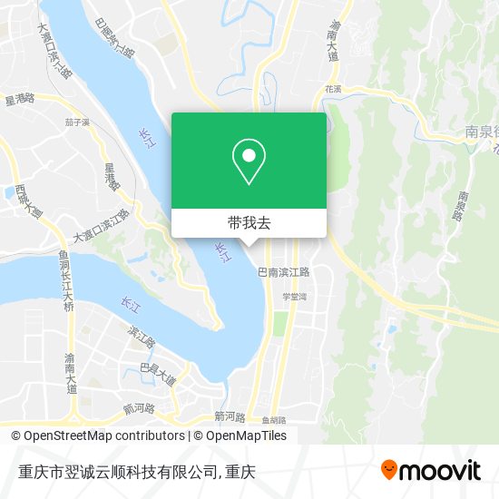 重庆市翌诚云顺科技有限公司地图