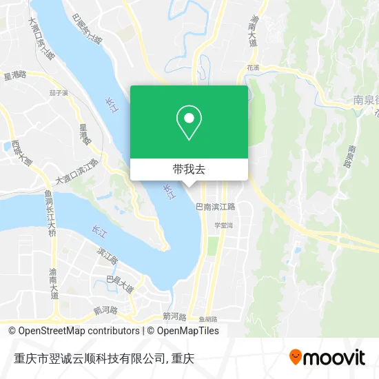 重庆市翌诚云顺科技有限公司地图