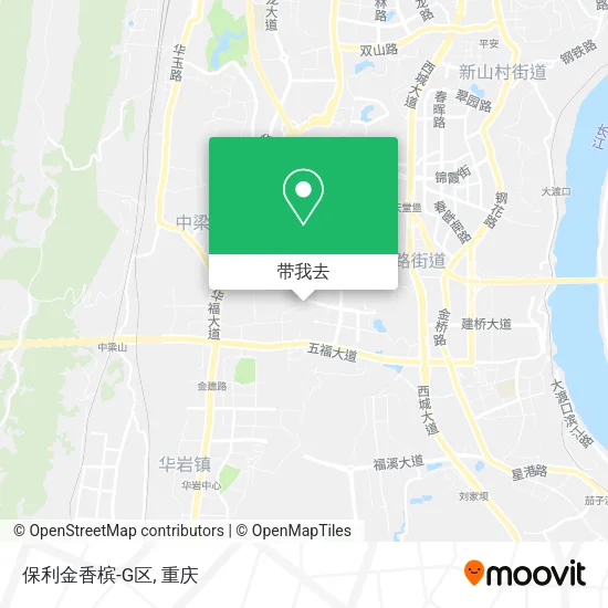 保利金香槟-G区地图