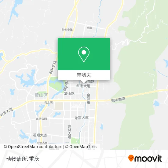 动物诊所地图