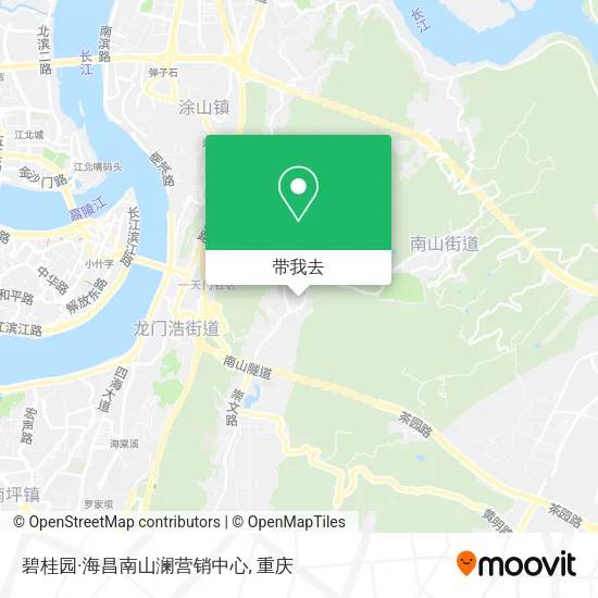 碧桂园·海昌南山澜营销中心地图