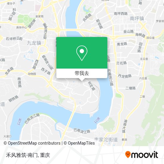 禾风雅筑-南门地图
