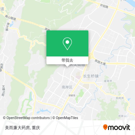 美而廉大药房地图