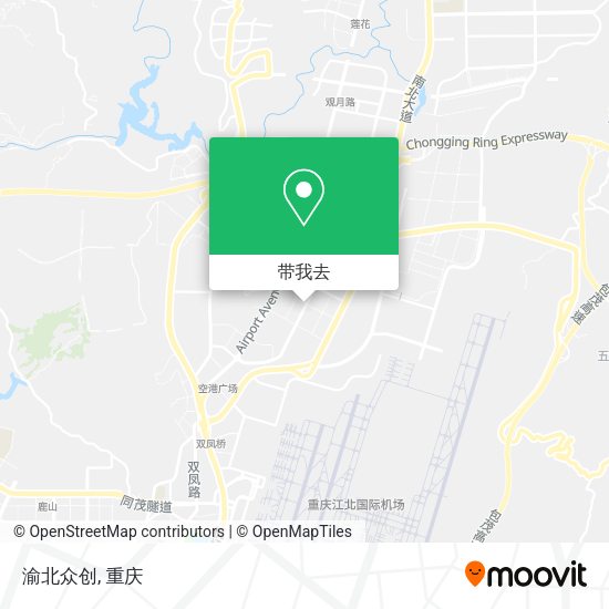 渝北众创地图