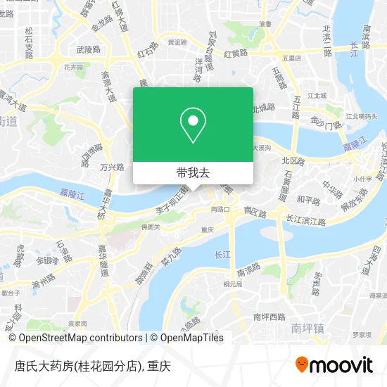 唐氏大药房(桂花园分店)地图