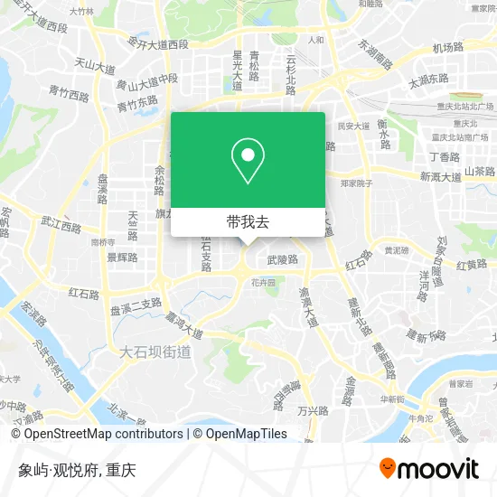 象屿·观悦府地图