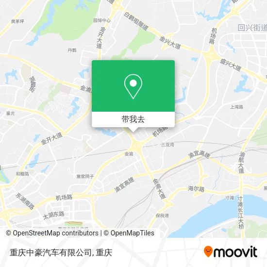 重庆中豪汽车有限公司地图