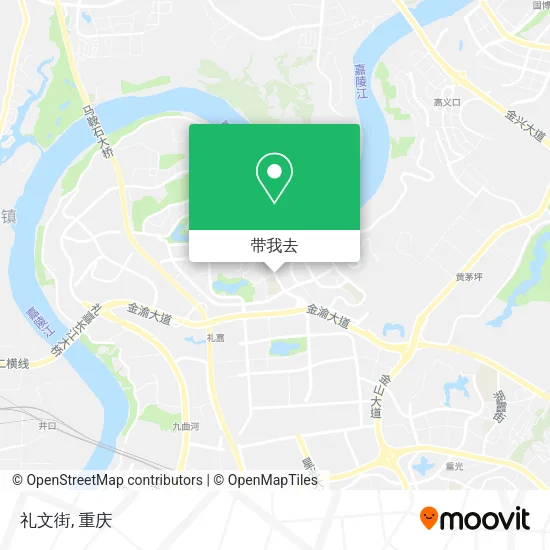 礼文街地图
