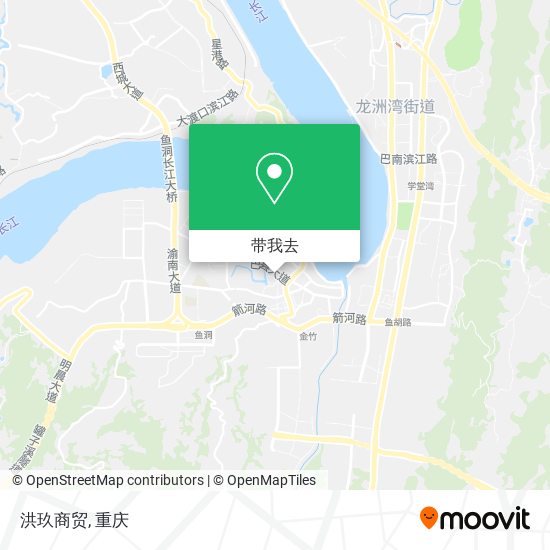 洪玖商贸地图