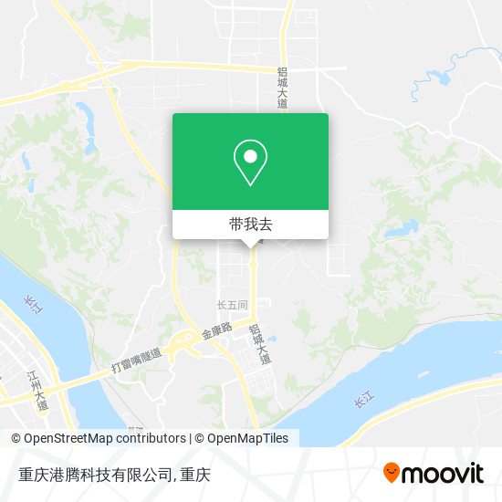 重庆港腾科技有限公司地图