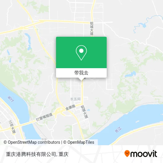 重庆港腾科技有限公司地图