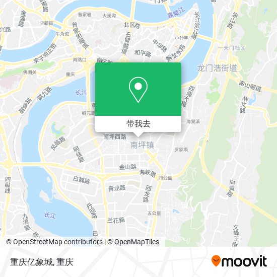 重庆亿象城地图