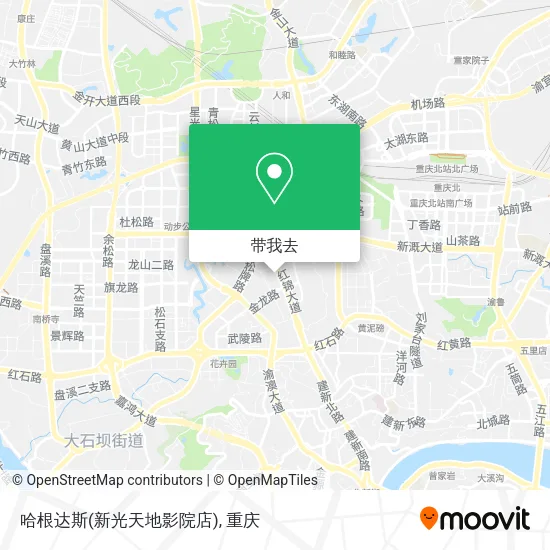 哈根达斯(新光天地影院店)地图