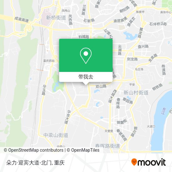 朵力·迎宾大道-北门地图