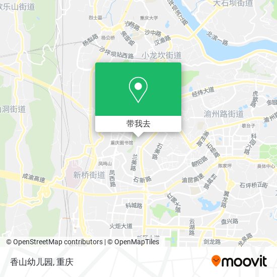 香山幼儿园地图