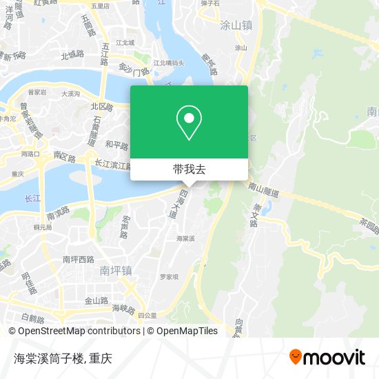海棠溪筒子楼地图