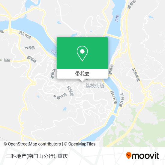 三科地产(南门山分行)地图