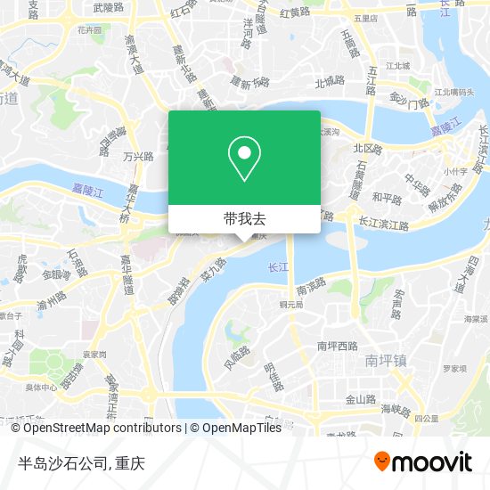 半岛沙石公司地图