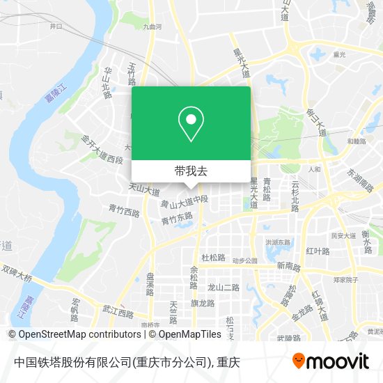 中国铁塔股份有限公司(重庆市分公司)地图