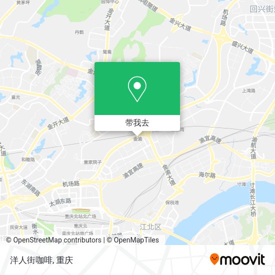 洋人街咖啡地图
