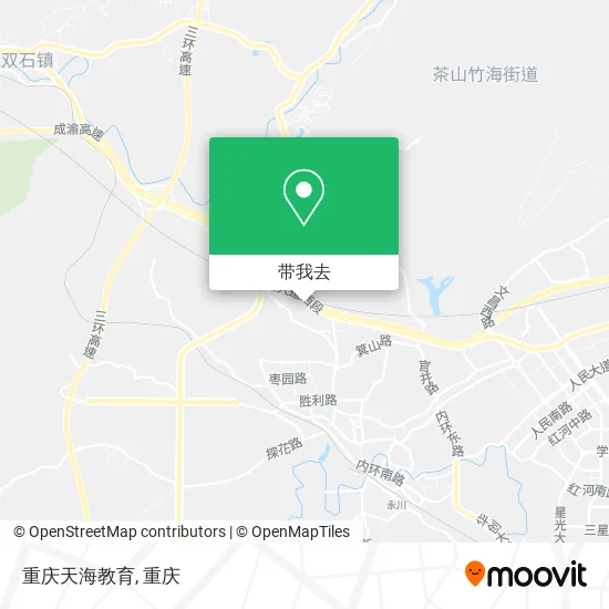 重庆天海教育地图