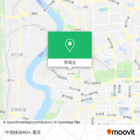 中国移动4G+地图