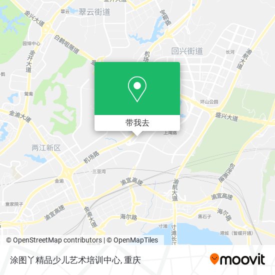 涂图丫精品少儿艺术培训中心地图