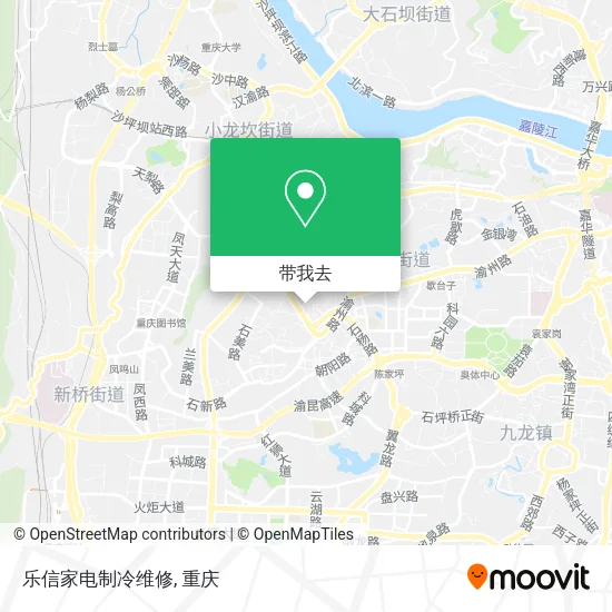 乐信家电制冷维修地图