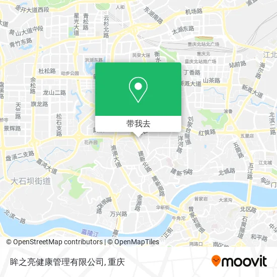 眸之亮健康管理有限公司地图