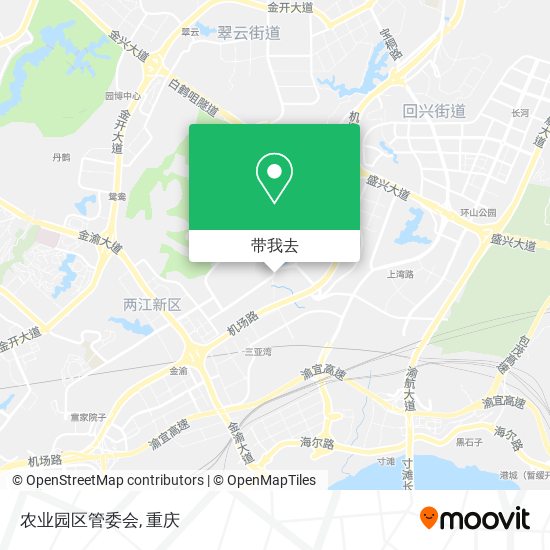 农业园区管委会地图