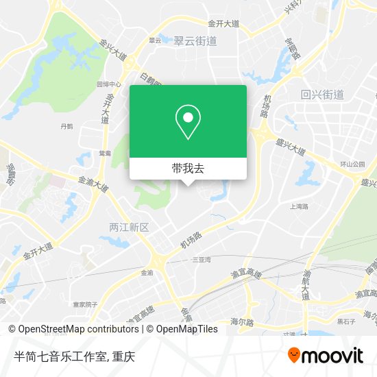 半简七音乐工作室地图