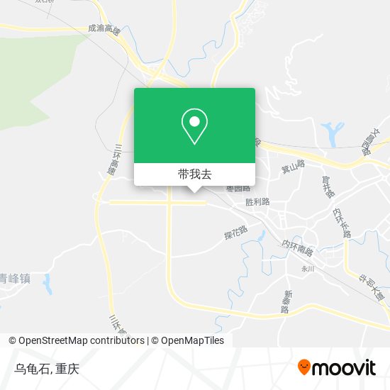 乌龟石地图