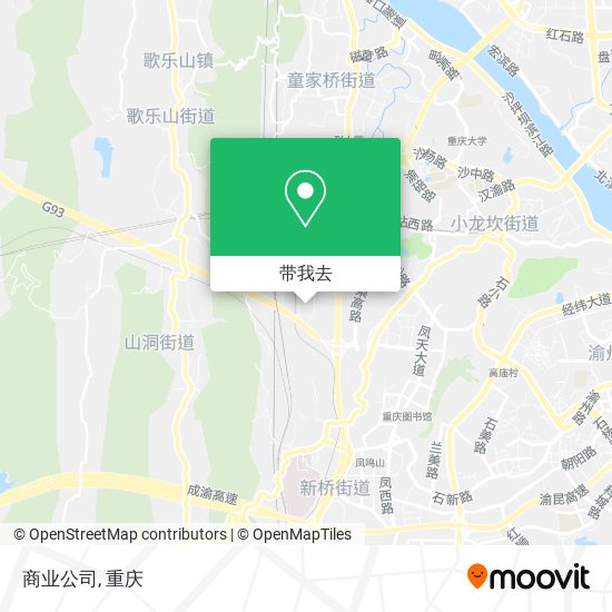 商业公司地图