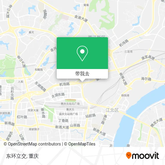 东环立交地图