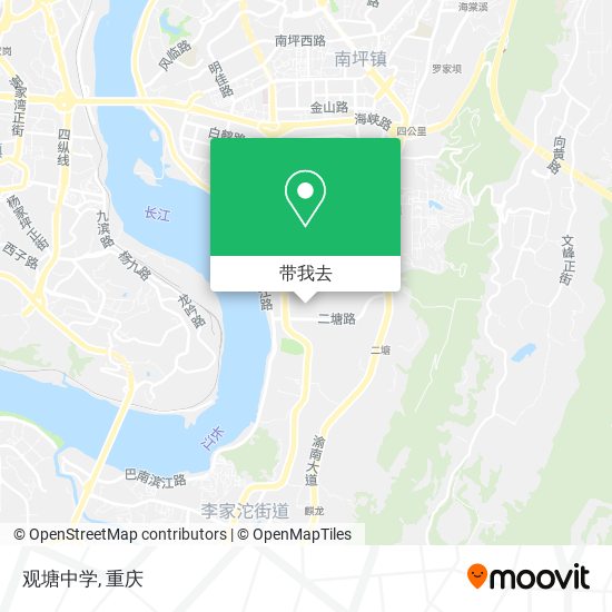观塘中学地图
