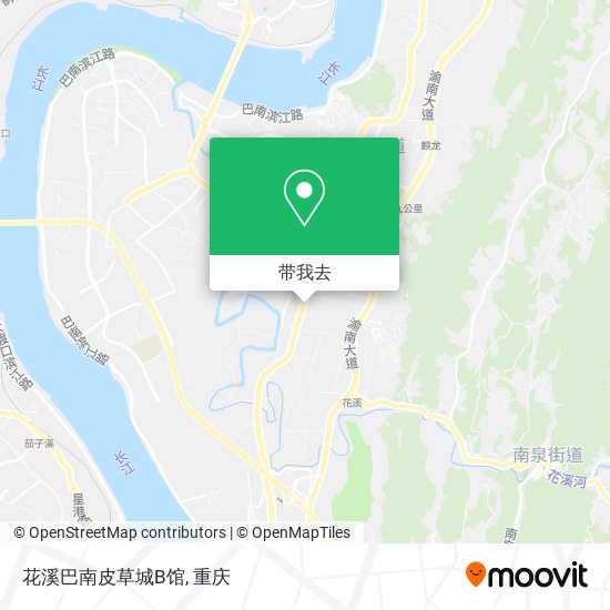花溪巴南皮草城B馆地图