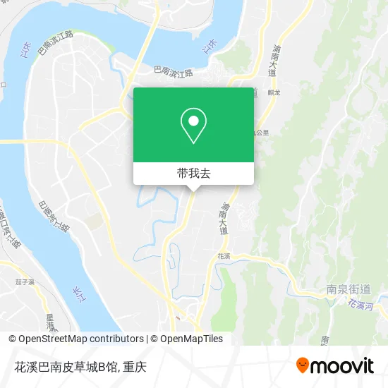 花溪巴南皮草城B馆地图