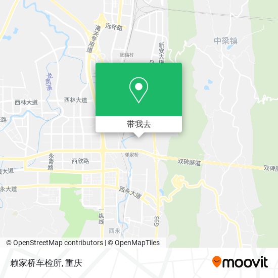 赖家桥车检所地图