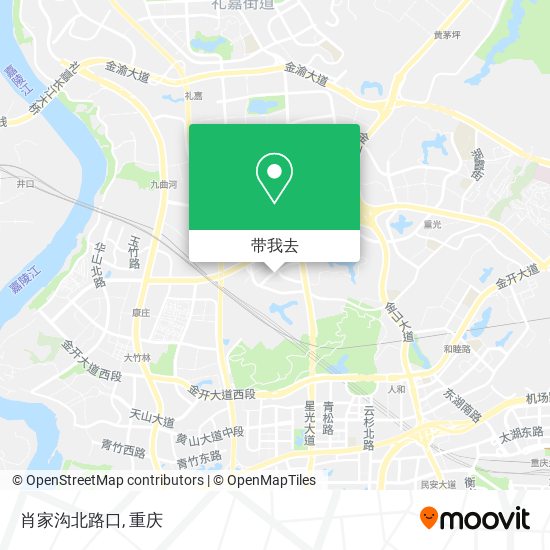 肖家沟北路口地图
