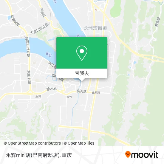 永辉mini店(巴南府邸店)地图