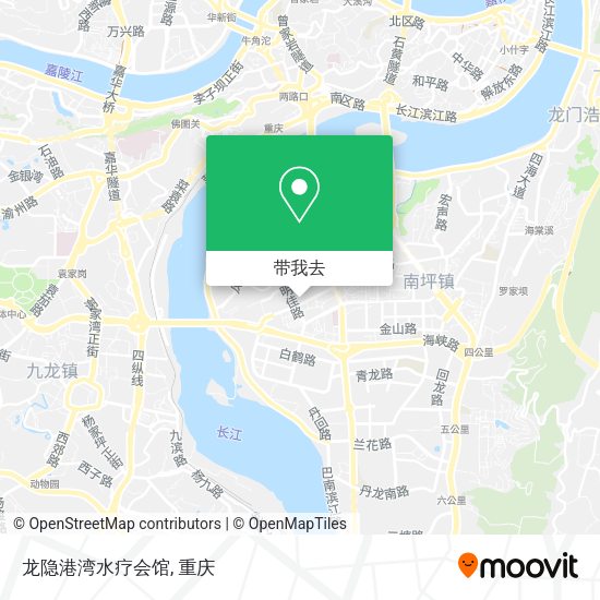 龙隐港湾水疗会馆地图