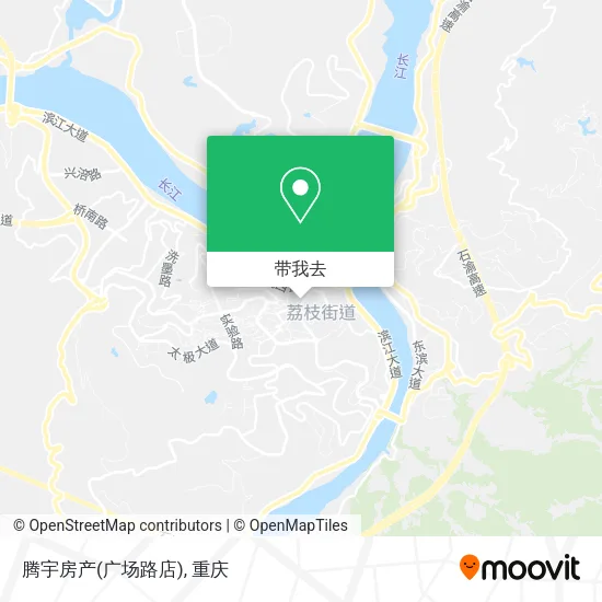 腾宇房产(广场路店)地图