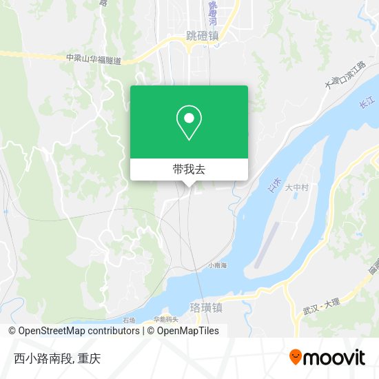 西小路南段地图