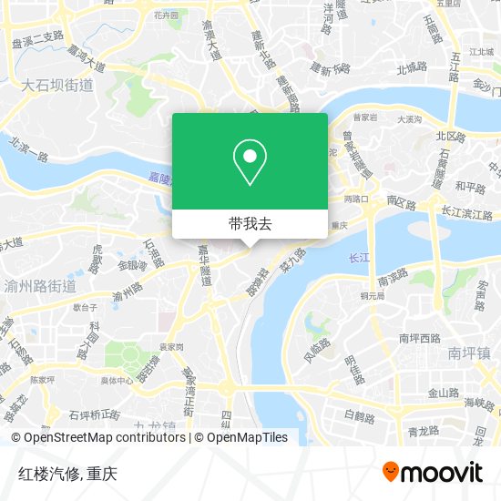 红楼汽修地图