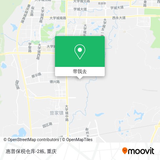 惠普保税仓库-2栋地图
