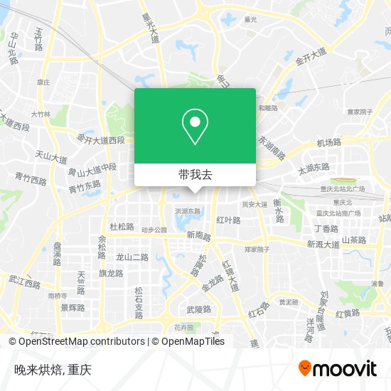 晚来烘焙地图
