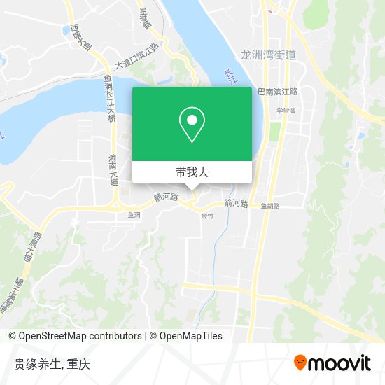 贵缘养生地图