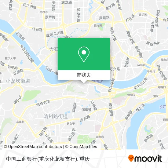 中国工商银行(重庆化龙桥支行)地图