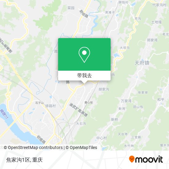 焦家沟1区地图